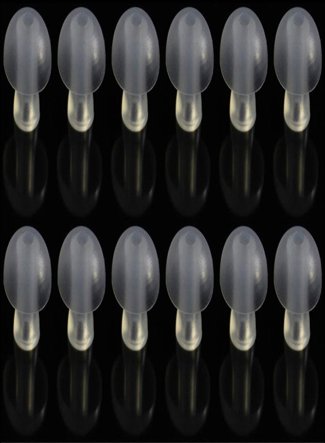 أف سي أس أغطية أذن سيليكونية لأجهزة السمع من FCS، أغطية أذن بديلة لأجهزة السمع خلف الأذن وأجهزة السمع الجيبية مع وصلات أنبوبية ومرفقية (صنع في كوريا، 12 قطعة، كبير - 14 مم) - Image 2