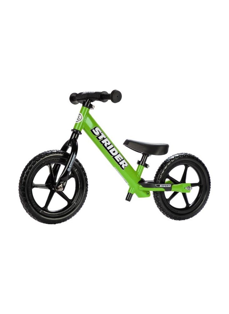 STRIDER - Strider 12” Sport Bike - No Pedal Balance Bicycle for Kids 18 Months to 5 Years - Includes Safety Pad, Padded Seat, Mini Grips & Flat-Free Tires - Tool-Free Assembly & Adjustments - Image 1