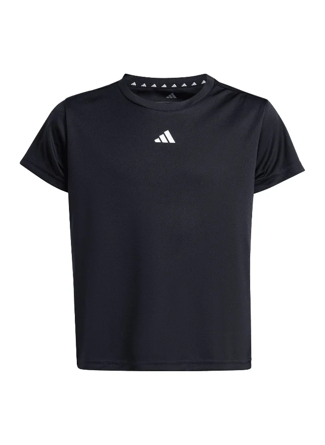 اديداس adidas Jg Tr-Es T Black Training T-Shirts 5-6Y