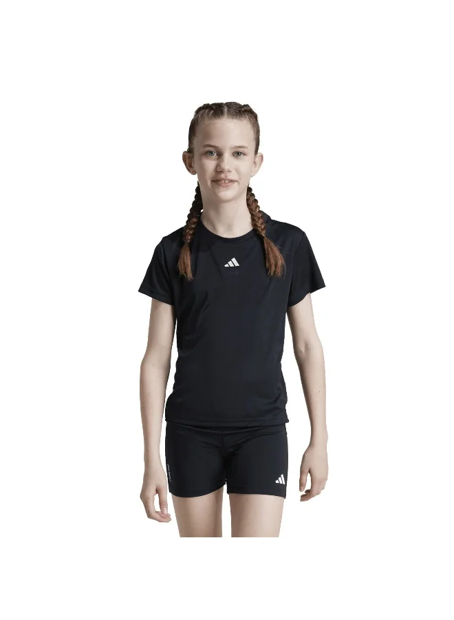 Adidas Adidas Jg Tr-Es T Black Training T-Shirts For Junior 5-6Y