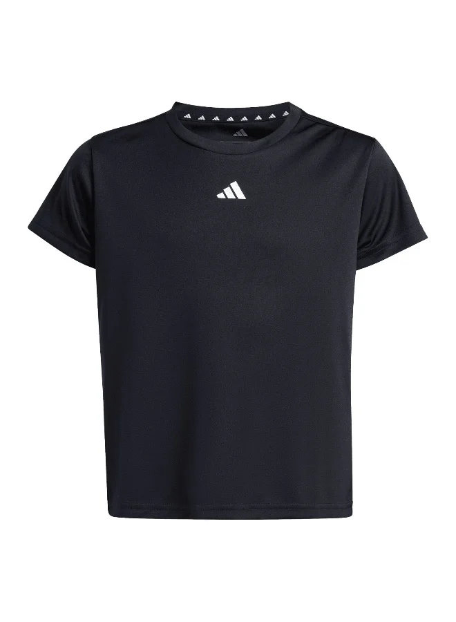 Adidas Adidas Jg Tr-Es T Black Training T-Shirts For Junior 5-6Y