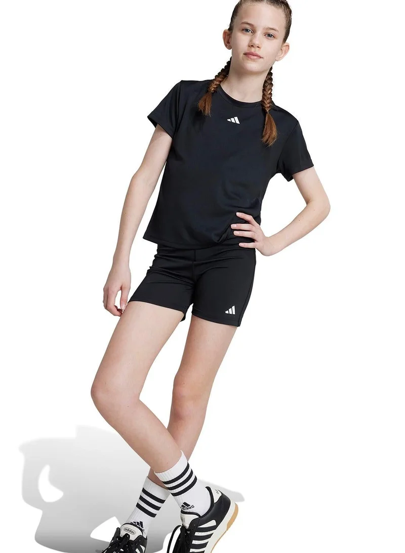 Adidas Train Essentials Regular Fit Logo Training T-Shirt Junior Girls