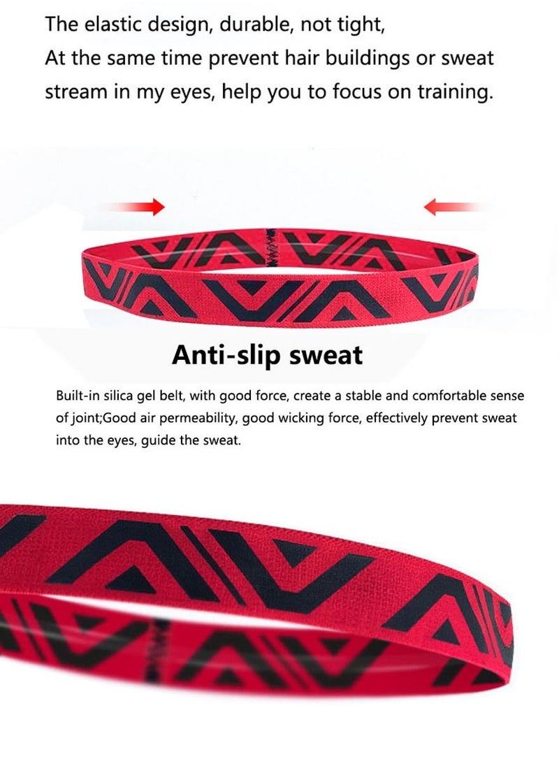 SPORT - Headband for Men and Woman Sweatband Sport Headband Perfect for Working Out Running Yoga This Breathable Sport Band is Moisture Wicking and Sweat Absorbing, Keeping Your Head Cool with Style and Grace - Image 1
