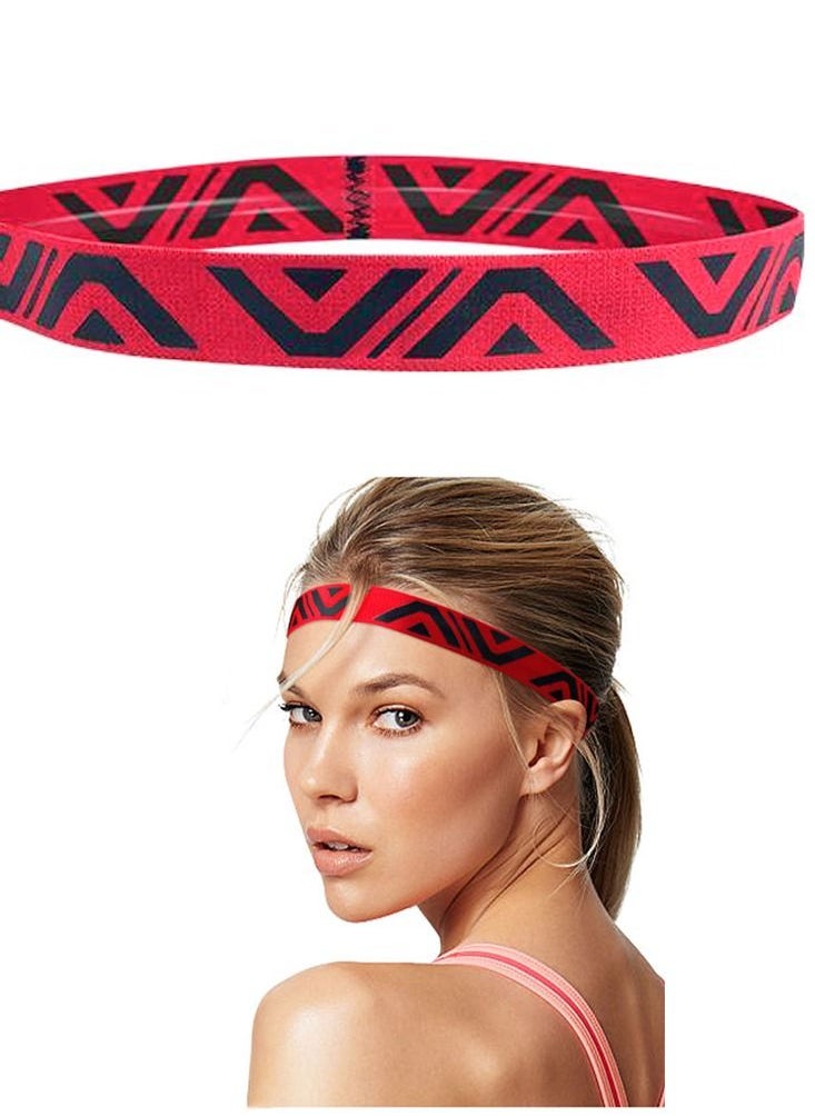 SPORT - Headband for Men and Woman Sweatband Sport Headband Perfect for Working Out Running Yoga This Breathable Sport Band is Moisture Wicking and Sweat Absorbing, Keeping Your Head Cool with Style and Grace - Image 1