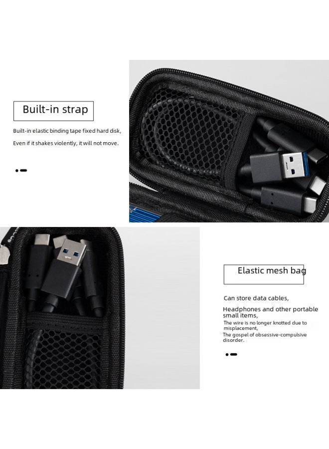 Mobile Hard Disk Storage Bag Mobile Hard Disk Protection Cover Hard Disk Packaging Box Hard Disk Storage Box Hard Disk Protection Box-Color:3.5 Inch Hard Disk Storage Bag [color] HXE35-CO  - Image 4