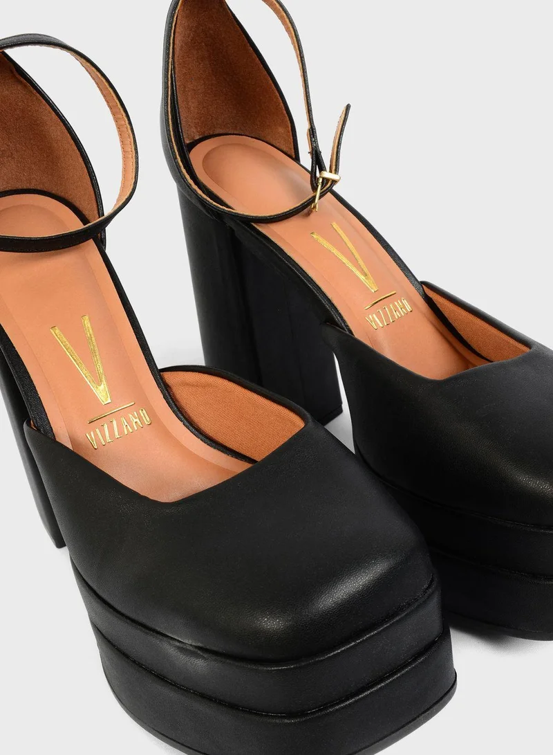 VIZZANO  Selene Platform Pumps for Women | Best Price UAE