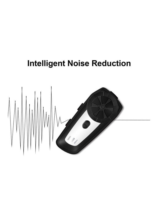 Motorcycle Helmet BT Headset Intercom With FM Radio