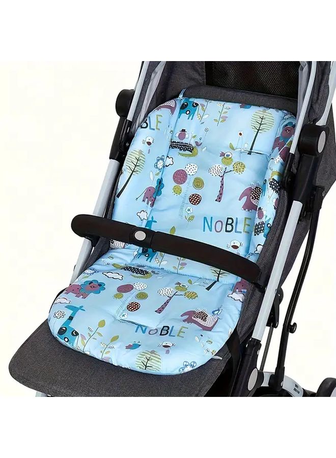 Pink Stroller Seat Pad All Season Soft Cushion Washable Cover Travel Accessory - Image 5