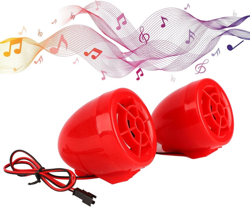 Alarm Sound System, Flashing Light Speaker with MP3 Anti Theft Alarm for, Frequency Response 100Hz to 6KHz - Image 5