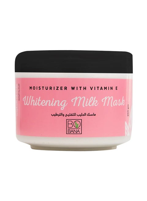 Bobana Moisturizer With Vitamin E Whitening Milk Mask 250gm