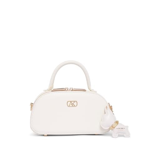 Akiki London Women's Millwall 22 Small Sling Bag|2 Spacious Compartments|Inner Zip Pockets|Grab Handle|comes with Dog Charm|Casual Handbags for Women - Image 1