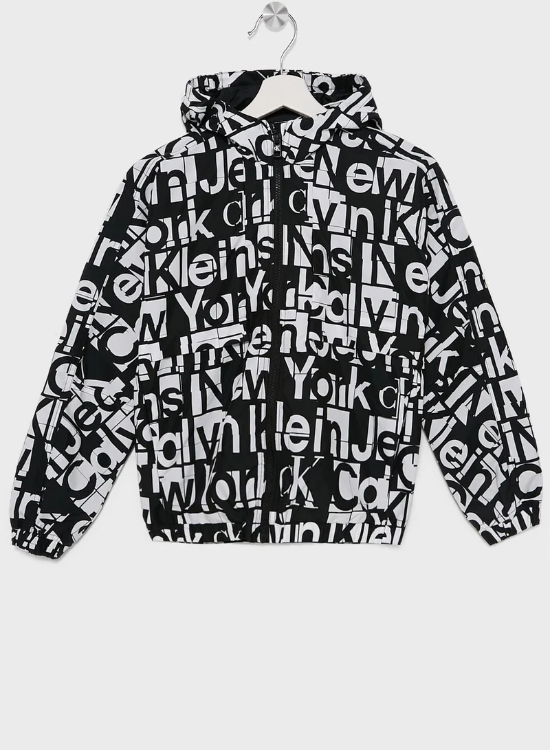 Calvin Klein Jeans Kids Zip Through Jacket