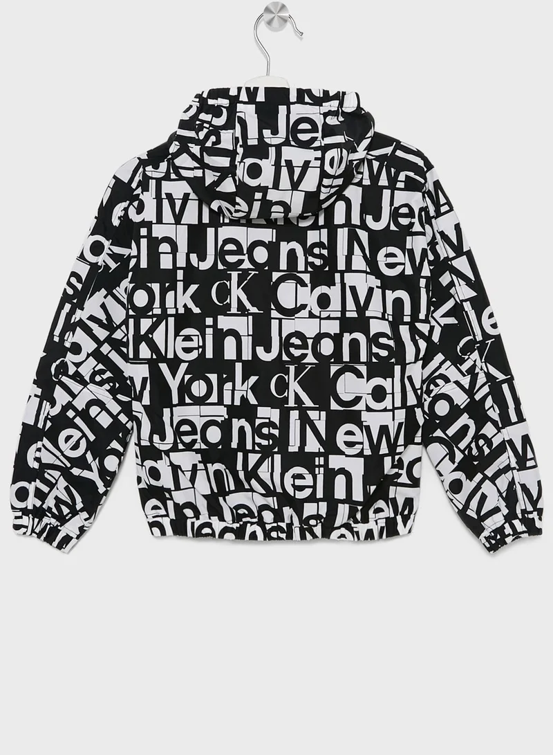 Calvin Klein Jeans Kids Zip Through Jacket