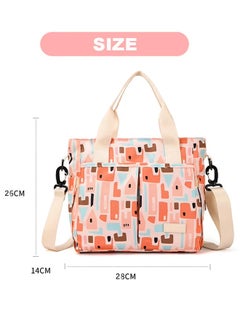 Aissiora Mummy Messenger Bag Diaper Bags, Large Capacity Maternal Mother Baby Nursing Handbag Portable Nappy Changing Bag Tote Travel Backpack for Mum Daddy  - Image 2