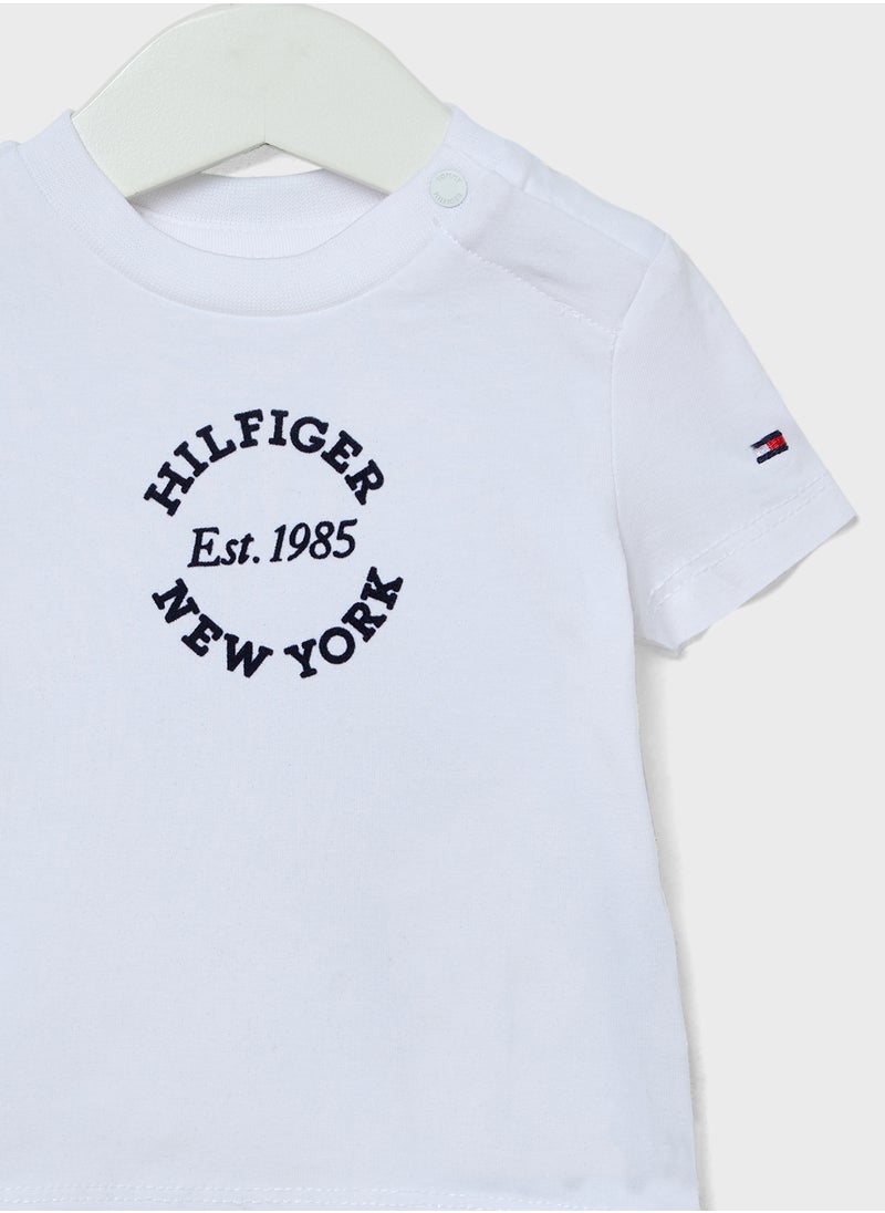 TOMMY HILFIGER - Kids Graphics Logo T-Shirt - Image 1