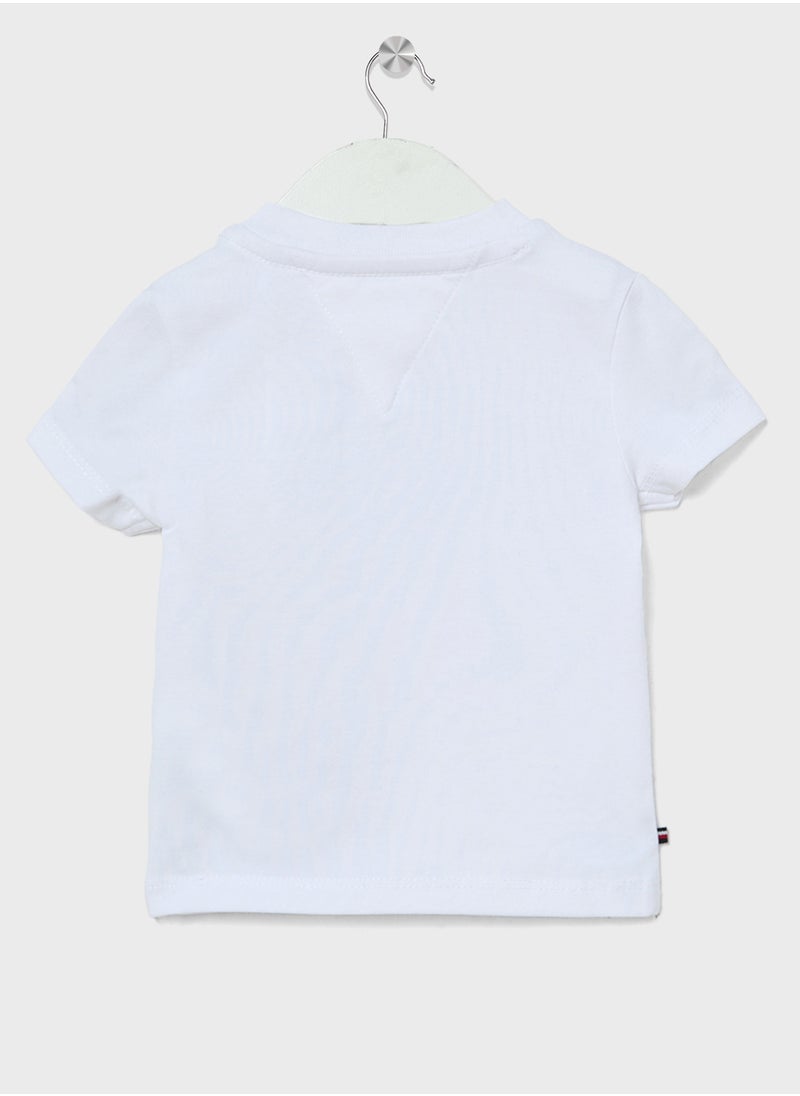 TOMMY HILFIGER - Kids Graphics Logo T-Shirt - Image 1