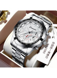 Generic A generation of automatic movement watch men's calendar waterproof luminous non-mechanical watch large dial cross-border new  - Image 5