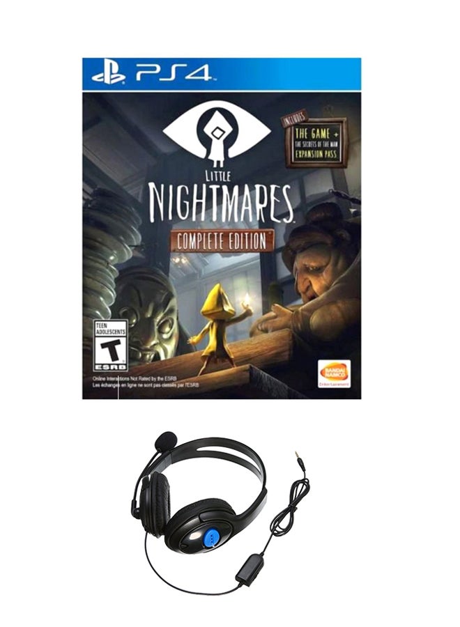 BANDAI NAMCO Entertainment Little Nightmares Complete Edition And Gaming Headphone With Microphone For Sony Ps4 - Adventure - playstation_4_ps4 - Image 1