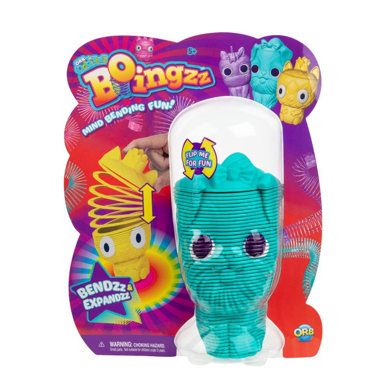 ORB Odditeez Turquoise Puppy Boingzz Cute Spingy Toy - Image 2