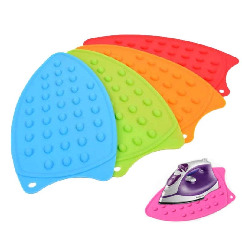 DPISZONE Silicon Iron Pad Silicone Iron Protector Cover Ironing MatHeat Resistant Protective Scorch Saving Mesh Pressing Pad Multicolor 1 pc Irod Pad - Image 2