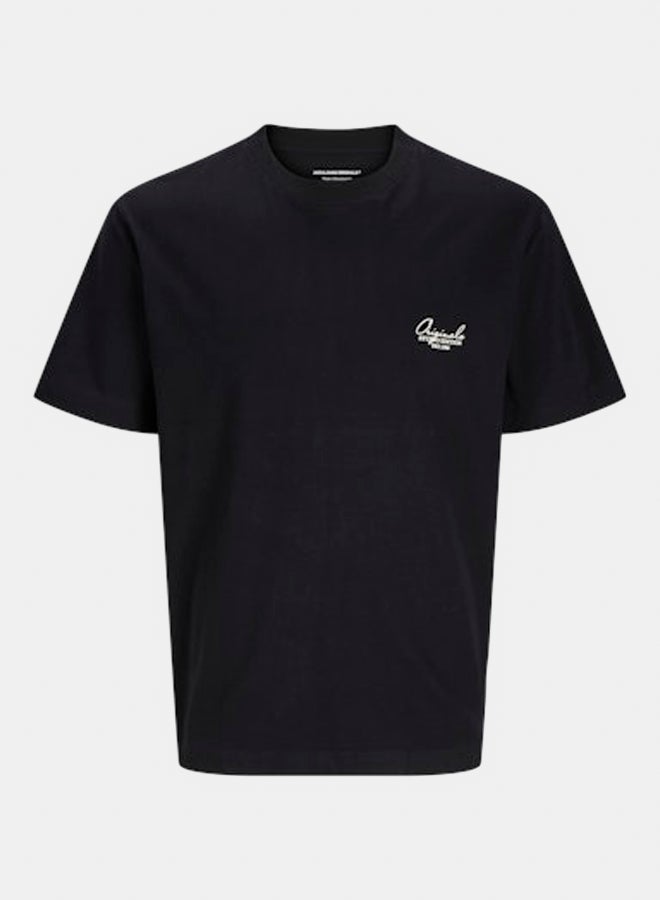 JACK & JONES JACK & JONES Mens Islington Type Graphic Back Tee  - Image 1