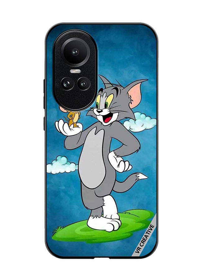 VR CREATIVE Protective Case Cover For Oppo Reno 10 Pro Tom And Jerry Design Multicolour - Image 1