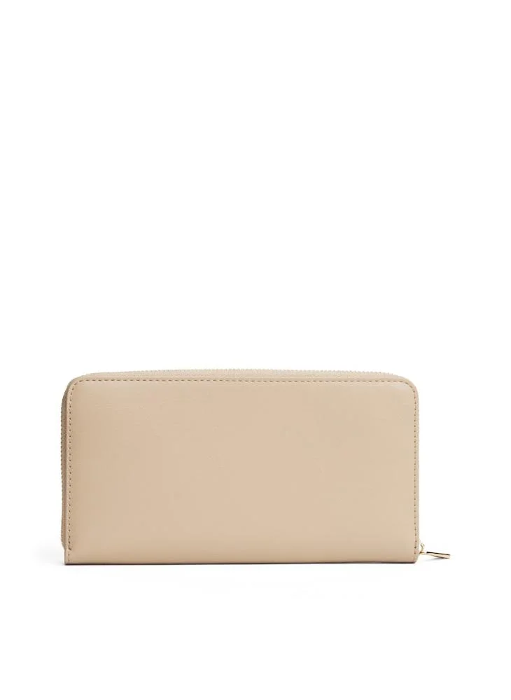 تومي هيلفيغر TH Monogram Zip-Around Wallet