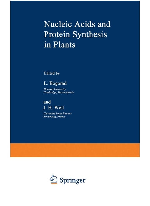 Nucleic Acids and Protein Synthesis in Plants