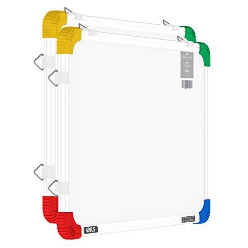 Pragati Systems® Genius Non-Magnetic Double-Sided White Board and Chalk Board for Kids, Home & Kitchen | Compact & Convenient Marker & Chalk Writing Board | Extra Small Size 1x1.5 Feet (Pack of 2) - Image 1