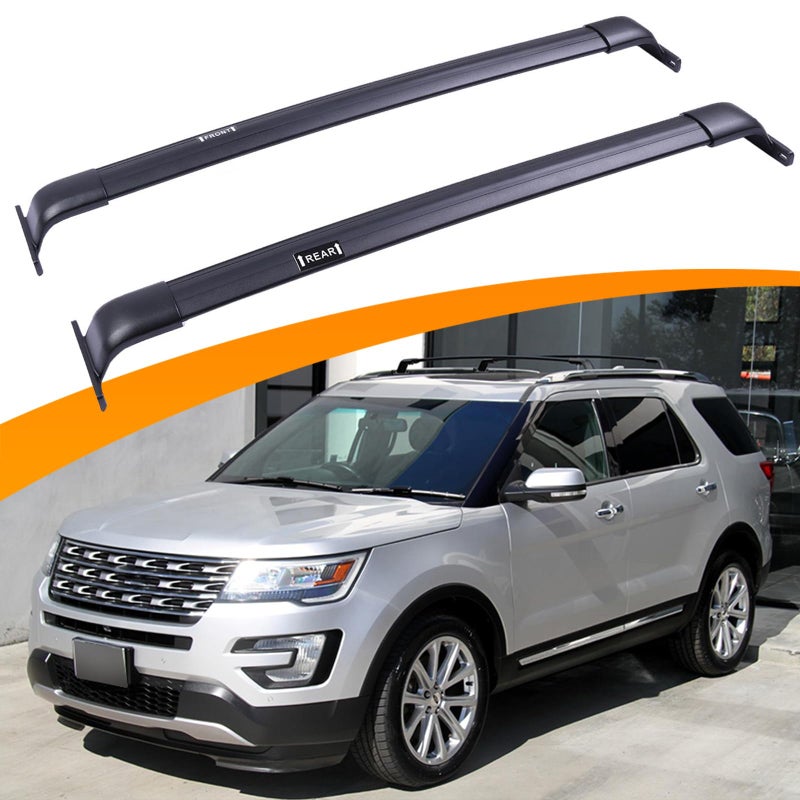 Snailfly Roof Rack Cross Bars Fit for Ford Explorer 20162019 Rooftop Crossbars Cargo Carrier Accessories