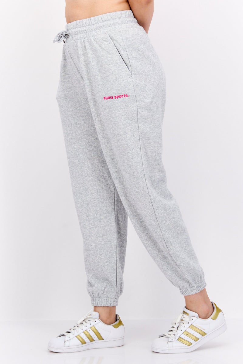 PUMA Women Sportswear Fit Drawstring Outdoor Pants, Grey - Image 2