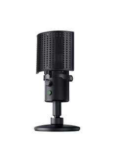 KASTWAVE for Razer Seiren X Mic Pop Filter, Three Layers Filter Microphone Wind Pop Screen Mask Shield For Razer Seiren X Mic to Improve Sound Quality  - Image 2