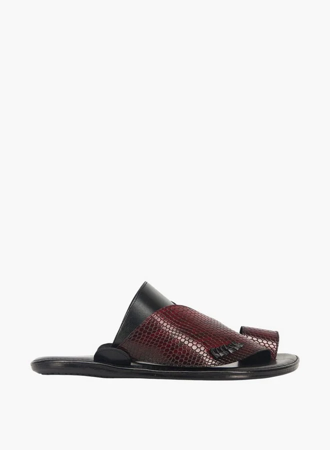 Al Waha Men's Arabic Sandals with Toe Loop - Ramadan Collection
