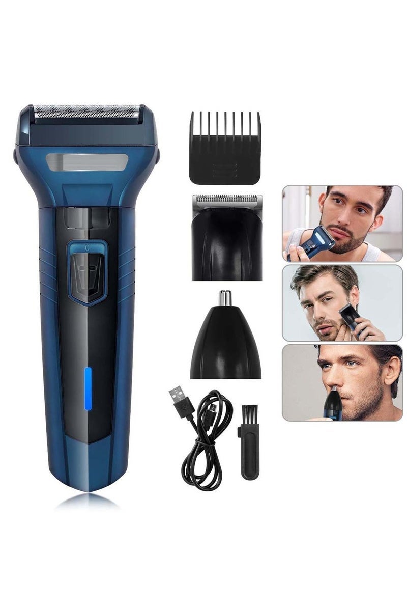 Daling DL-9021 3-in-1 Hair Clipper Set – Rechargeable USB-C Trimmer with Digital Display, Interchangeable Blades for Hair, Beard, and Body Grooming | Precision Cutting, Long Battery Life, Compact and Travel-Friendly Design - Image 3