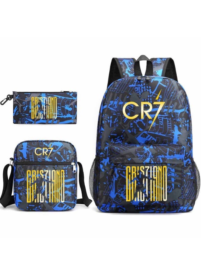 CR7 CR7 Youth Fashion 3-Piece Backpack Set 