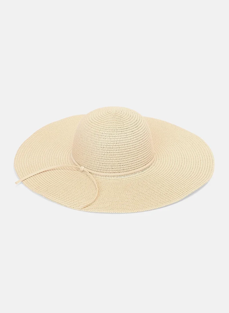 Haute Sauce  Women's Maddalena Sun Hat - Cream White for Women | Best Price UAE