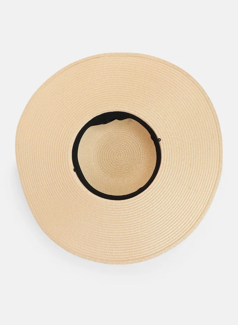 Haute Sauce  Women's Maddalena Sun Hat - Cream White for Women | Best Price UAE