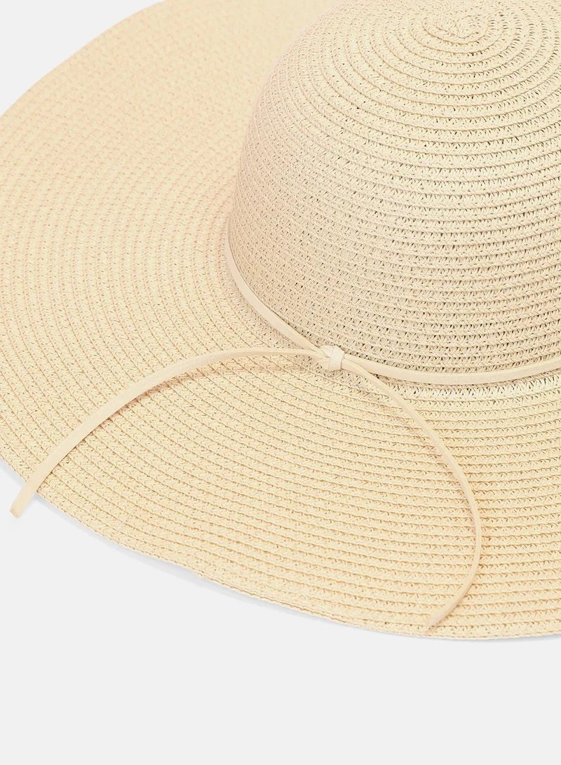Haute Sauce  Women's Maddalena Sun Hat - Cream White for Women | Best Price UAE