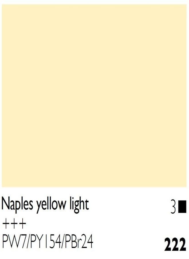 Cobra Water-Mixable Oil Color 40 ml Tube - Naples Yellow Light - Image 3