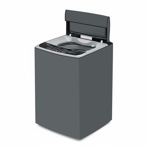 MUTMAIN Washing Machine Cover for Top Load Fully Automatic | Compatible For Samsung 6.5 Kg | 7 Kg | 7.5 Kg | 8 Kg | 9 Kg & 10 Kg Waterproof & Dustproof (57 x 54 x 100 cm) - Image 1