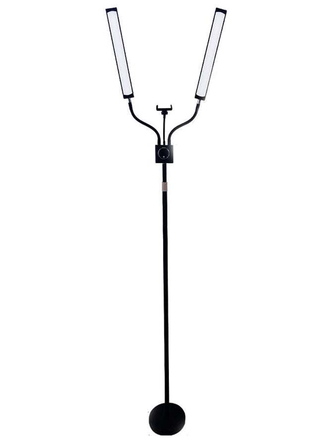 Flexible Double Arms Dimmable Light, LED Video Light, With Phone Holder, Dimmable Function, for Makeup Artists, Lash/Beauty Services, Eyebrow Tattooing, Studio Video/Photographic Use - Image 3