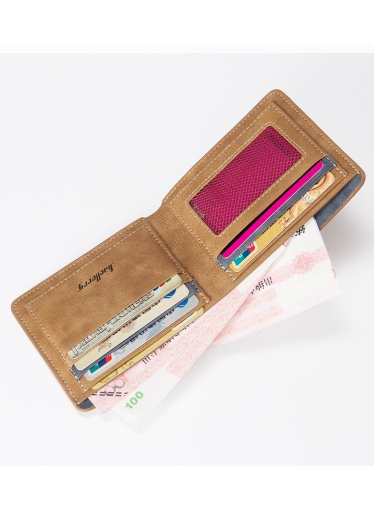 baellerry - Genuine Leather Wallet For Men  Bifold Leather Wallet - Image 1