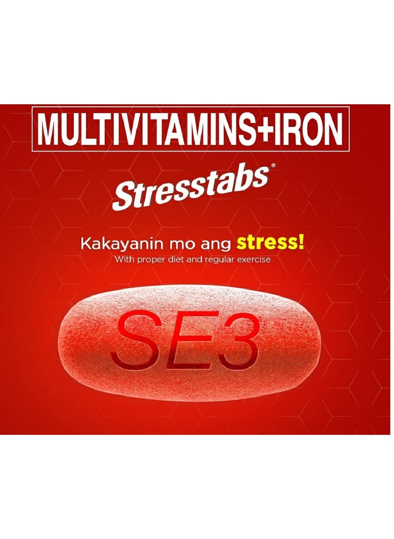 Stresstabs - Multivitamins + Iron, 30 Tablets - Image 1