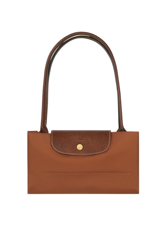 Longchamp Le Pliage Medium Tote Bag, Caramel Brown, Waterproof Composite Fabric - Image 4