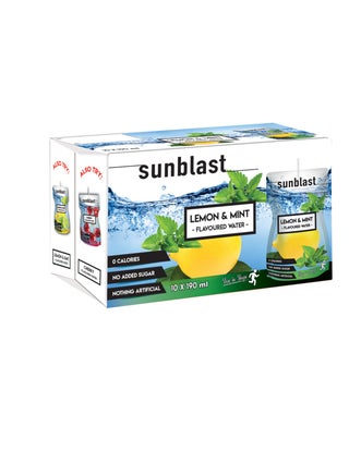 Lemon And Mint Packaged Water