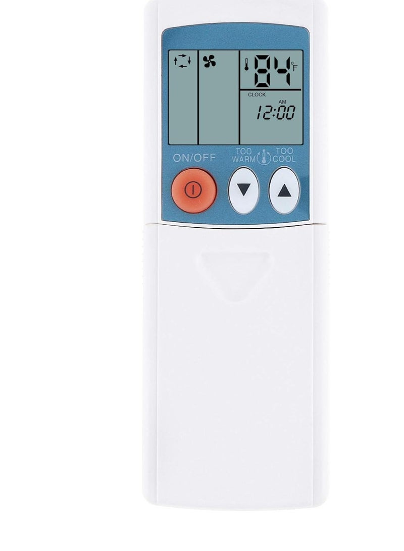 Gulf Trend Replacement Remote Control Compatible with Mitsubishi Electric Mr. Slim Air Conditioner Models MSZ-HM18NA-U1, MSZ-HM24NA-U1, MSZ-WR24NA-U1, MUZ-HM18NA, MUZ-HM24NA – Fahrenheit Display – Includes Battery - Image 3