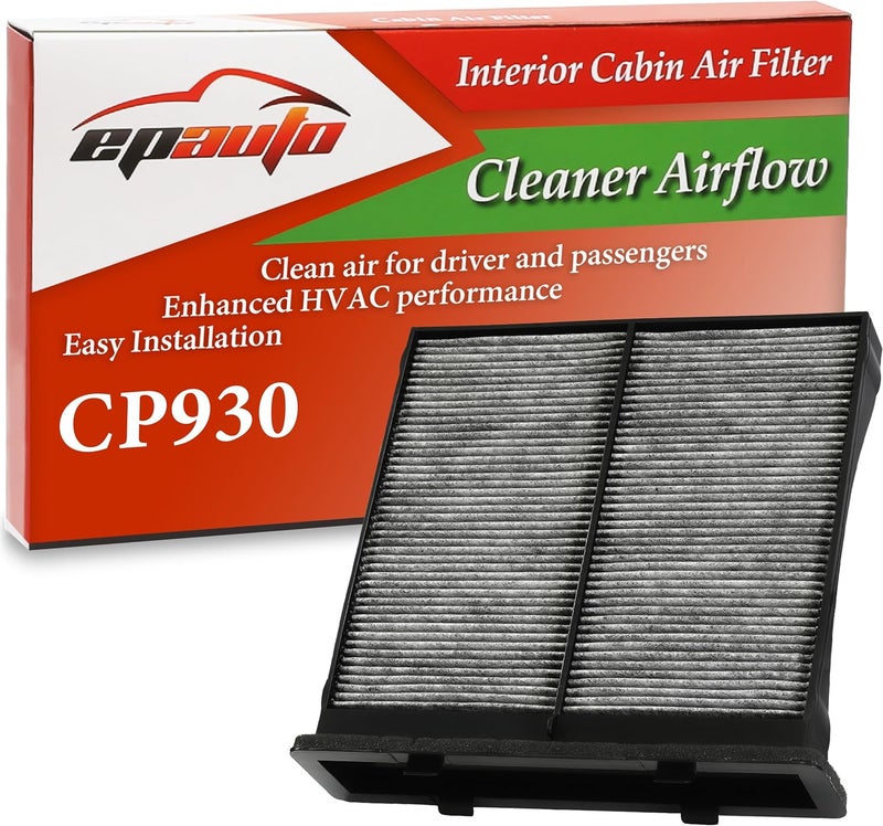 EPAuto CP930 (CF10930) Cabin Air Filter Replacement for Subaru Forester (2009-2018), WRX (2012-2021), WRX STI (2013-2021), Impreza (2008-2016), Crosstrek, XV Crosstrek (2013-2017) - Image 1
