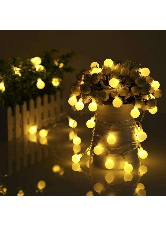 One94Store سلسلة أضواء LED كروية حليبية بطول 3 متر وسمك 14 لواحد94 ستور لتزيين المنزل - أضواء خرافية مرنة ومقاومة للماء للأسرة، الغرف، وتزيين الشرفات (كرات حليبية، عبوة من 2)  - Image 2