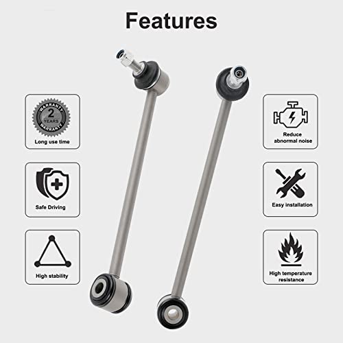 FORDECO JK JL REAR Sway Bar Links Kits FOR 2007-2020 Jeep wrangler (1-3.5”Lift) - Image 3