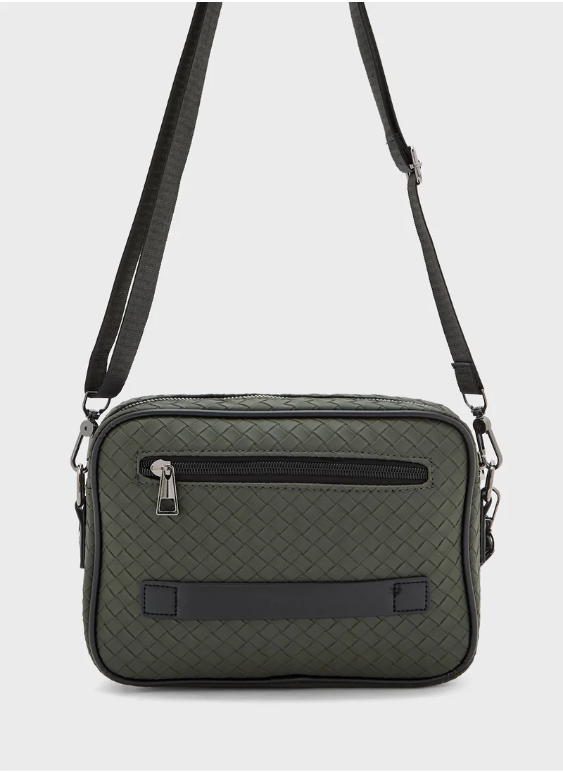 Robert Wood Casual Crossbody Messenger Bag